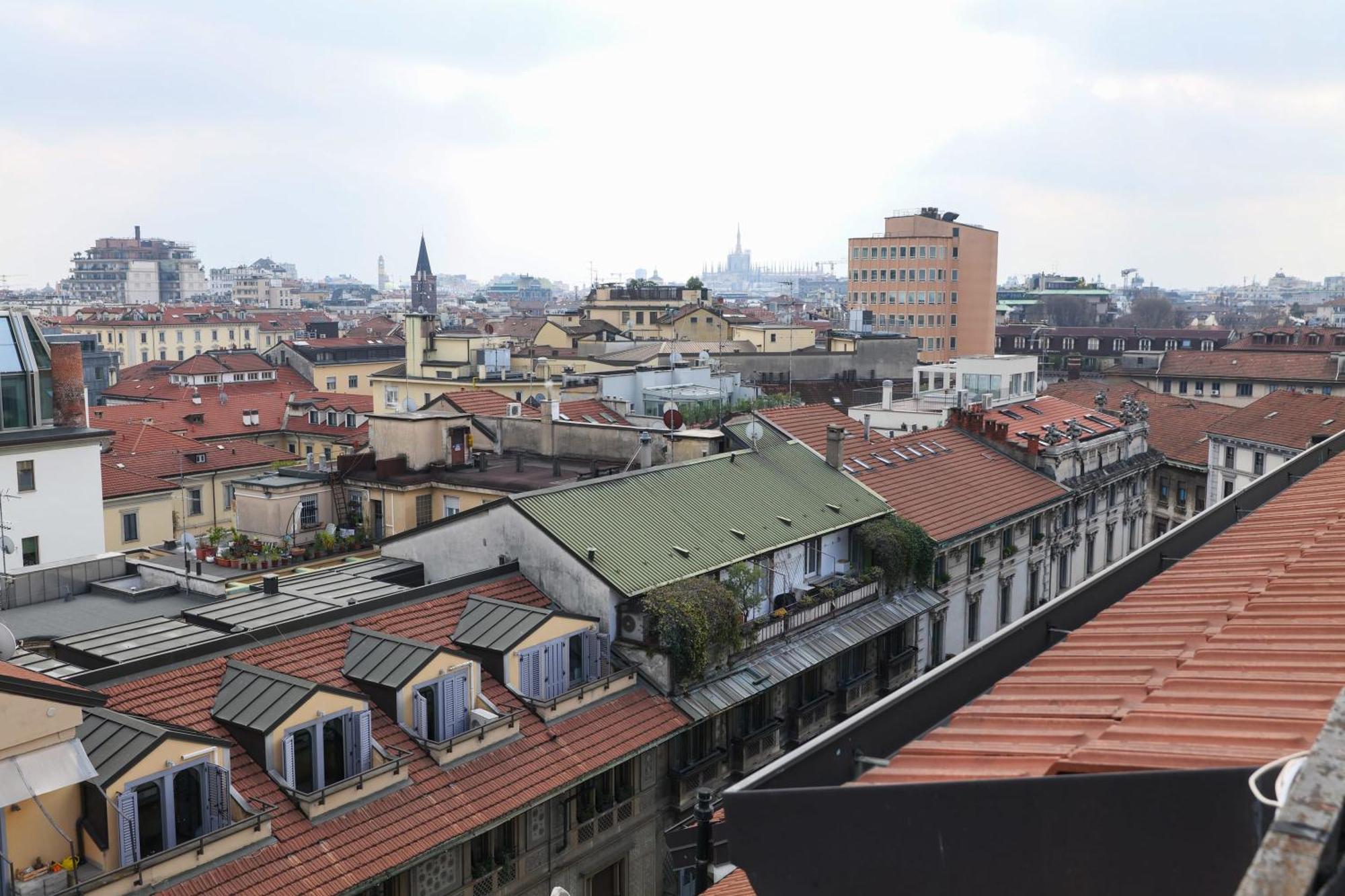 Luxury Penthouse With Rooftop Terrace Apartment Milan Exterior photo